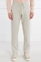 Di lino pantaloni Sanderson-L | Tapered fit BOSS ORANGE 	beige