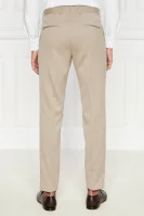 Di lana pantaloni Denz | Slim Fit Oscar Jacobson 	beige