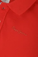 polo thor jr | regular fit | custom slim fit Pepe Jeans London 	rosso