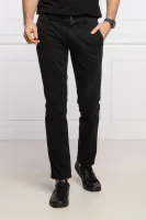 pantaloni chino schino | slim fit BOSS ORANGE 	nero