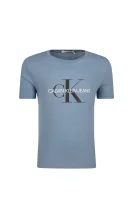 t-shirt monogram logo | regular fit CALVIN KLEIN JEANS 	blu