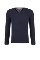maglione tommy | regular fit Tommy Hilfiger 	blu marino