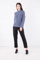 pantaloni eleanor | regular fit GUESS 	nero