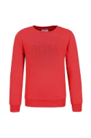 felpa | regular fit BOSS Kidswear 	rosso