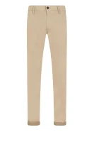 pantaloni chino schino | slim fit BOSS ORANGE 	beige