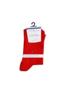 calze Tommy Hilfiger 	rosso