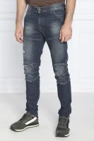 jeans 3d zip knee | skinny fit G- Star Raw 	blu marino