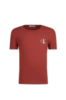 t-shirt | regular fit CALVIN KLEIN JEANS 	marrone