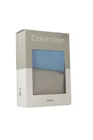 T-shirt 2-pack | Regular Fit Calvin Klein Underwear 	grigio
