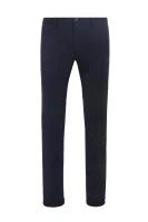 pantaloni stanino16-w | slim fit BOSS BLACK 	blu marino