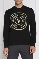 di lana maglione | slim fit Versace Jeans Couture 	nero