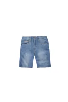 shorts | slim fit | con l'aggiunta di lino Tommy Hilfiger 	blu
