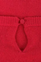 Kaszmirowy maglione Emporio Armani 	fuxia