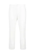 di lino pantaloni chino | regular fit Armani Exchange 	bianco
