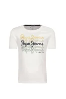 t-shirt | regular fit Pepe Jeans London 	bianco